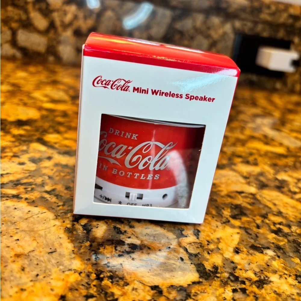 Coca Cola Red Portable Bluetooth Speaker